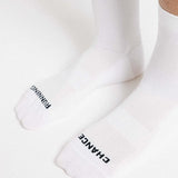 Padded Trail Sock - White and Black Arrow