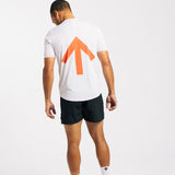 AROW Lightweight Tee - White and Ordnance Orange