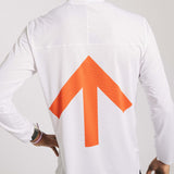 AROW Lightweight Long Sleeve - White & Ordnance Orange