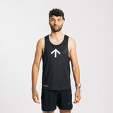 AROW Singlet - Black + White