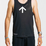 AROW Singlet - Black + White