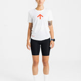AROW Lightweight Tee - White and Ordnance Orange