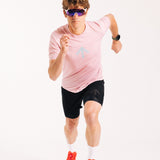 AROW Lightweight Tee - Blossom and Chrome