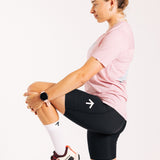 AROW Lightweight Tee - Blossom and Chrome