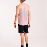AROW Singlet - Blossom and Chrome