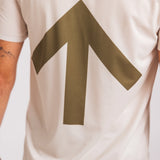 AROW Lightweight Tee - Feather and Olive Branch