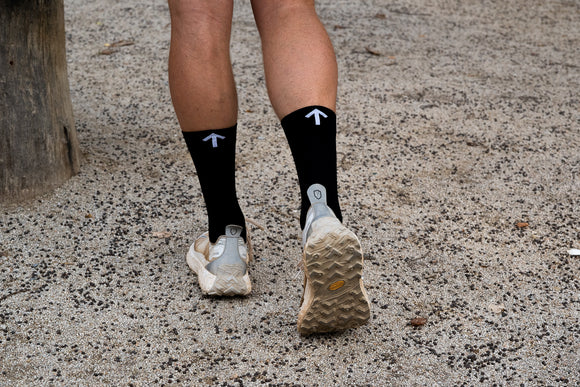 Lightweight Trail Running Sock - Black