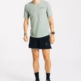 Performance Merino Tee - Sage and Treetop