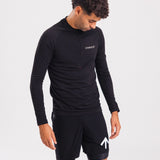 AROW Long Sleeve Baselayer - Black and Black
