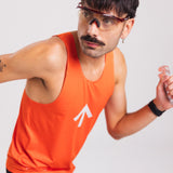 AROW Singlet - Ordnance Orange and White