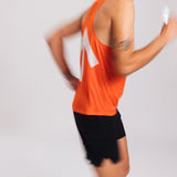 AROW Singlet - Ordnance Orange and White