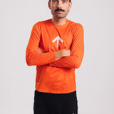 AROW Lightweight Long Sleeve - Ordnance Orange and White