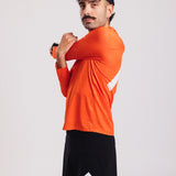 AROW Lightweight Long Sleeve - Ordnance Orange and White