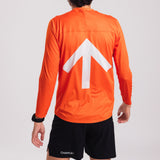 AROW Lightweight Long Sleeve - Ordnance Orange and White