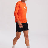 AROW Lightweight Long Sleeve - Ordnance Orange and White