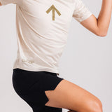 AROW Lightweight Tee - Feather and Olive Branch