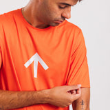 AROW Lightweight Tee - Ordnance Orange and White