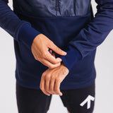 AROW Midlayer - Nightfall Blue and Silver