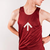 AROW Singlet - Baked Earth and Warm Stone