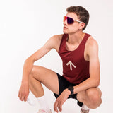 AROW Singlet - Baked Earth and Warm Stone