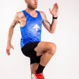 AROW Singlet - Cyanotype
