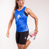 AROW Singlet - Cyanotype