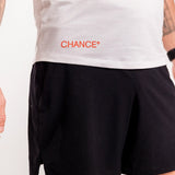 AROW Singlet - White & Ordnance Orange